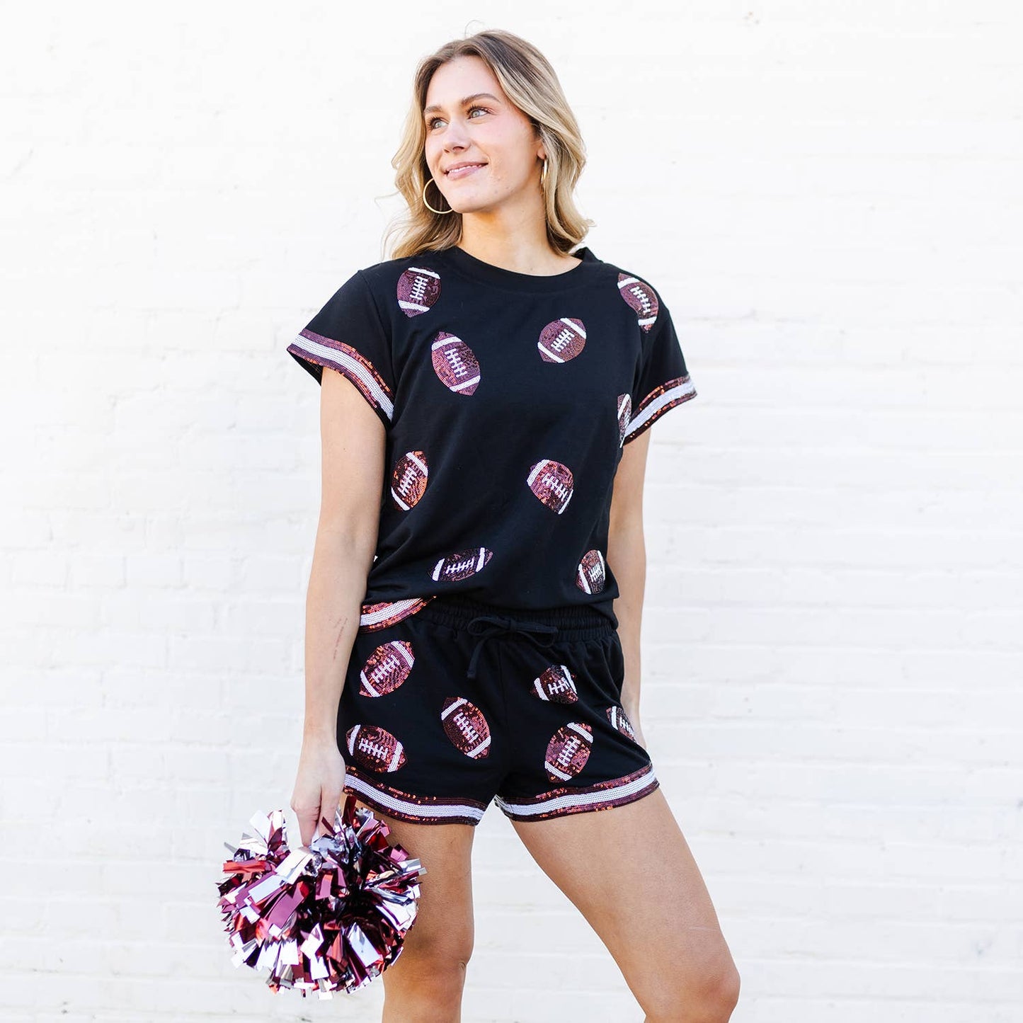 Go Glitter Garnet and Black Set