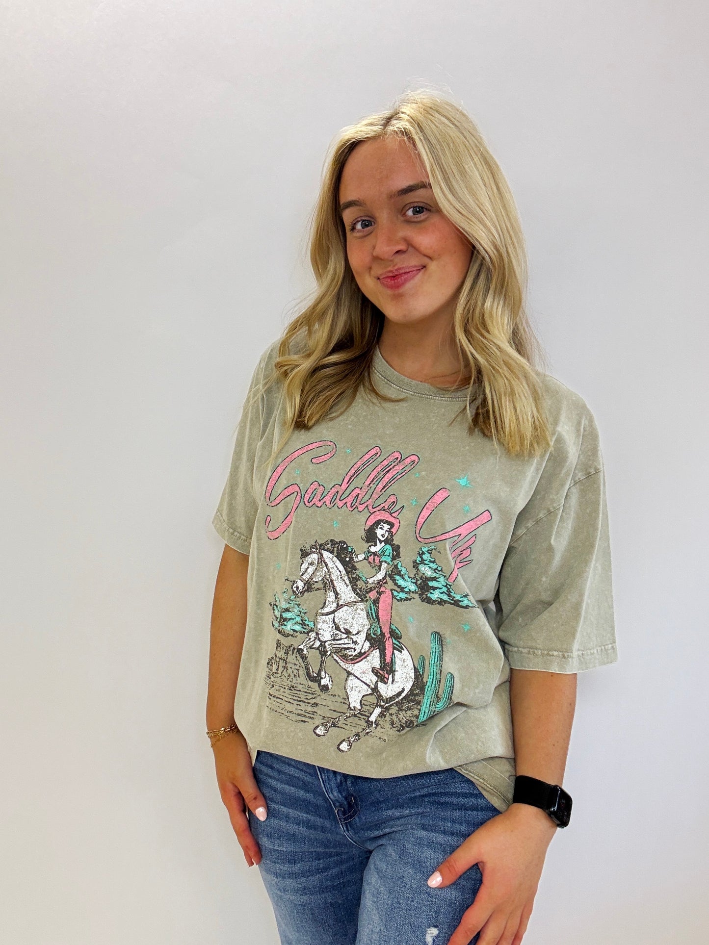 Saddle Up Vintage Graphic Tee