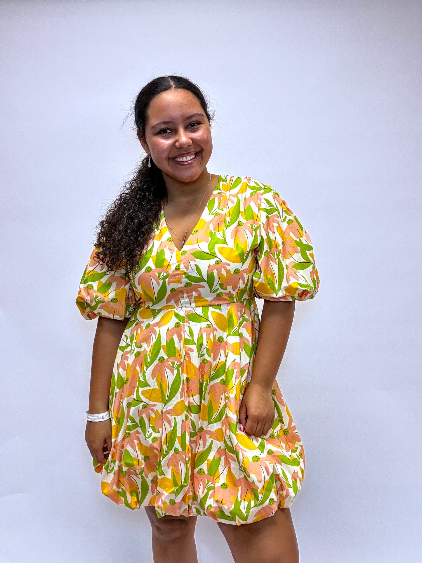 Fun and Floral Mini Dress