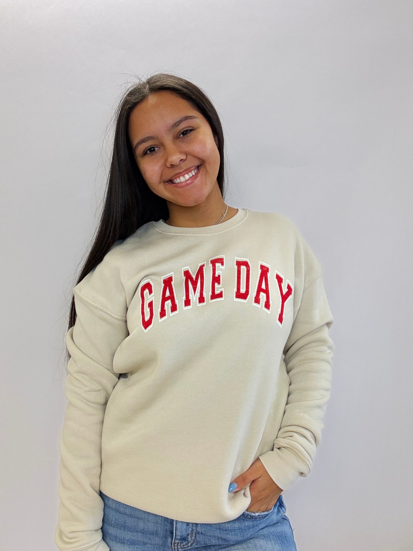 Game Day Red Sweatshirt