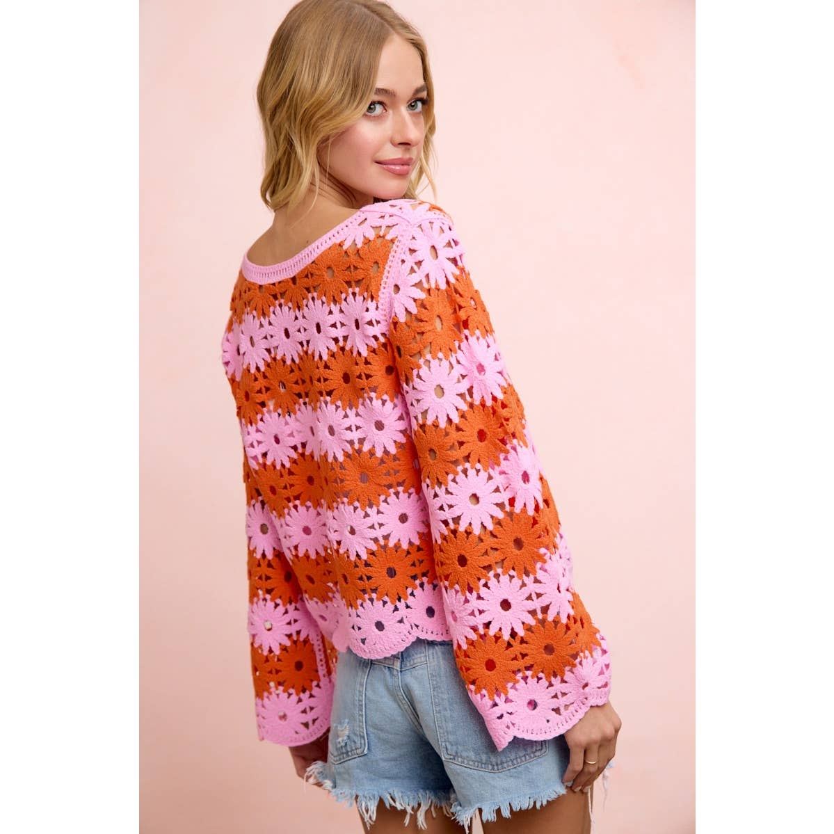 Flower Crochet Top