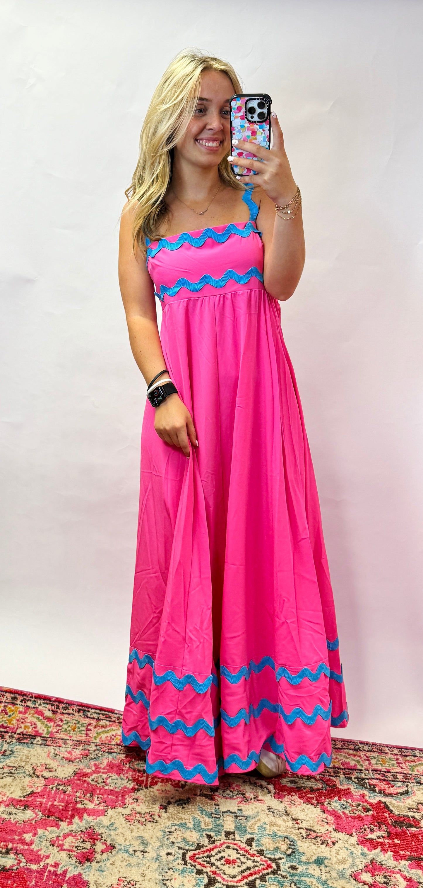 Sofia Maxi Ruffle Dress