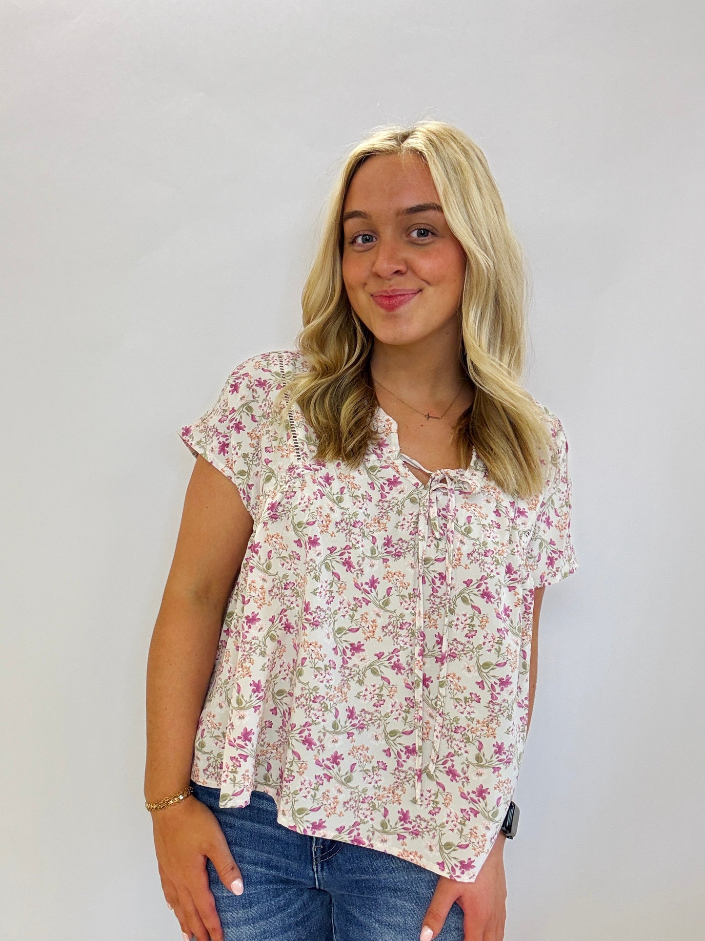 Dainty Floral Top