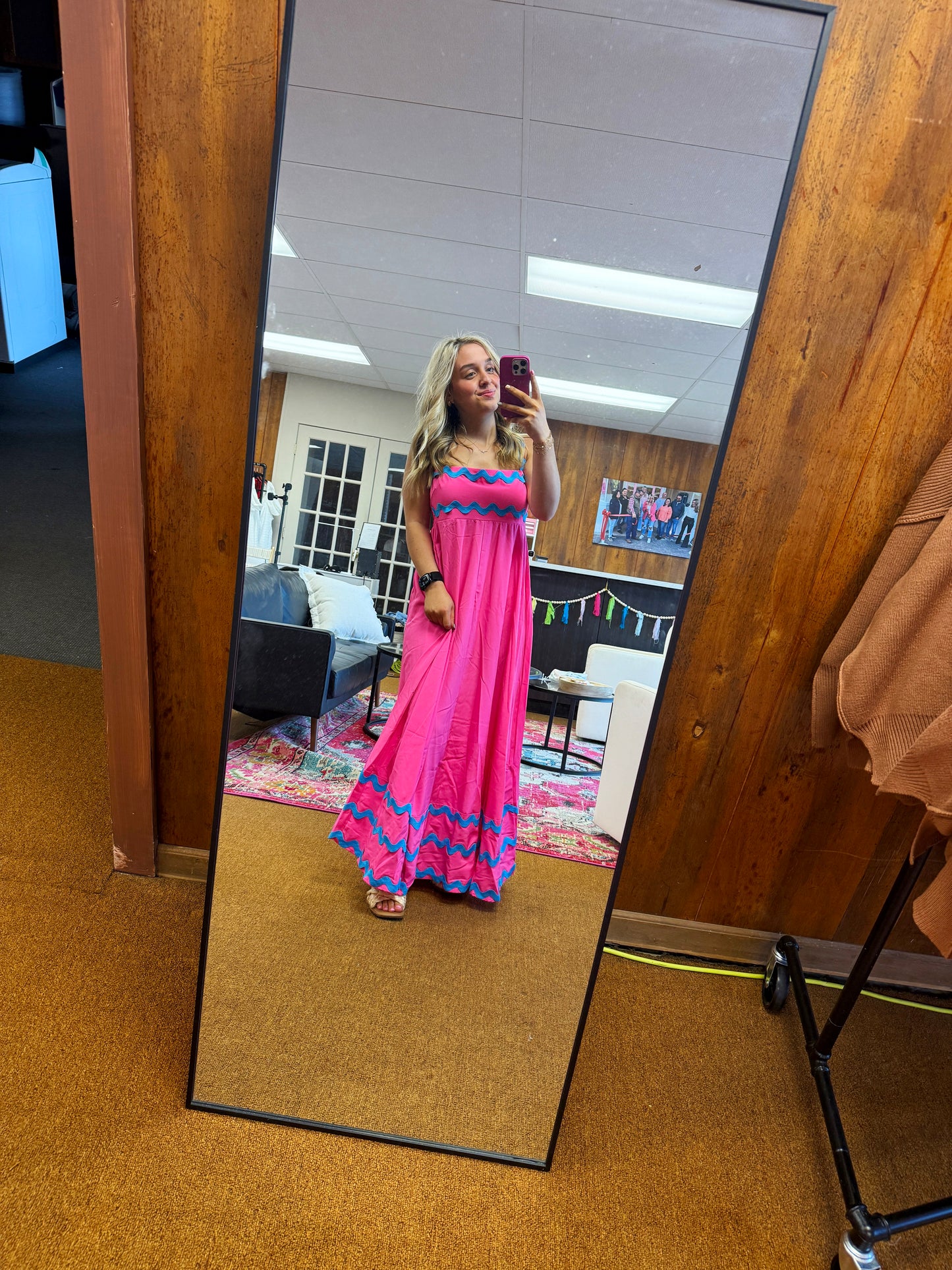 Sofia Maxi Ruffle Dress