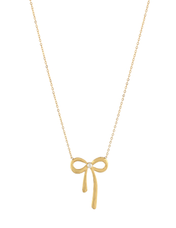 Bow Necklace