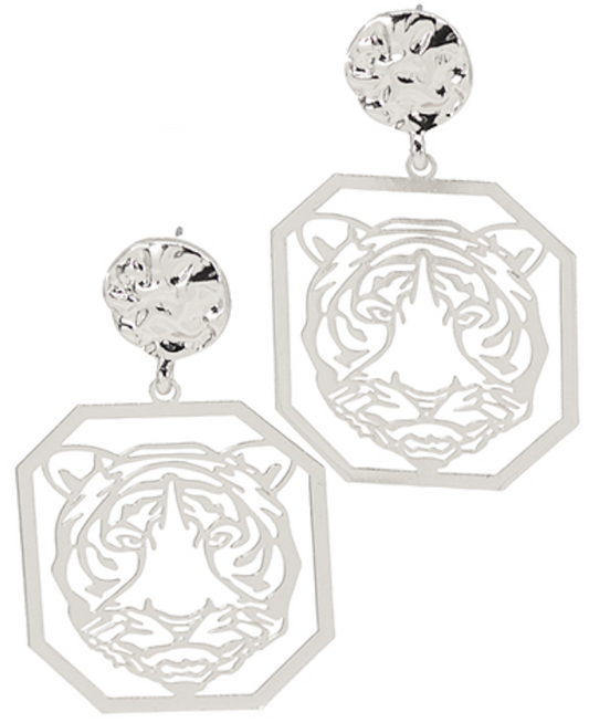 Tiger Earrings