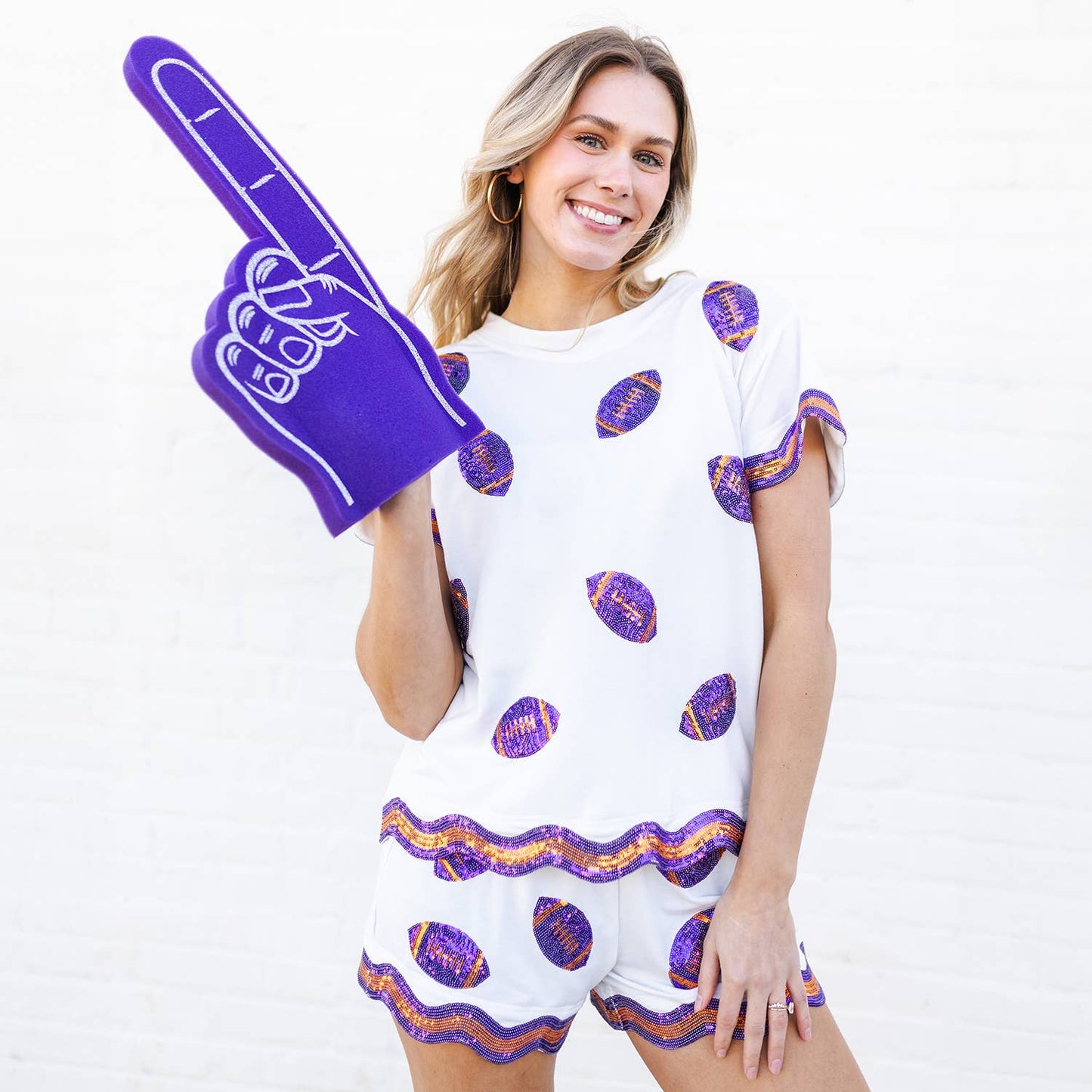 Go Glitter Orange and Purple Set