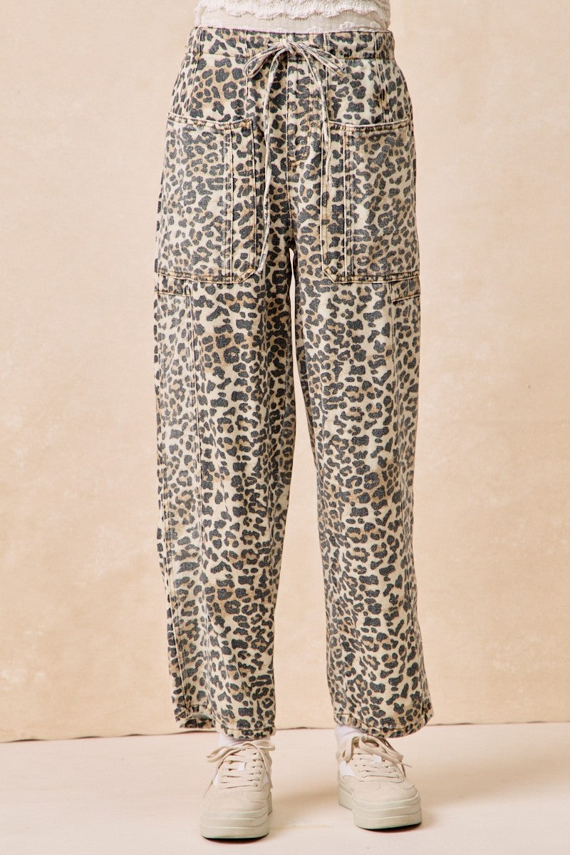 Jennie Leopard Pants