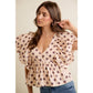 Polka Dot Pop Top