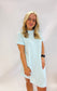 Sky Blue T-Shirt Dress