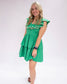 Ruffled Mini Dress