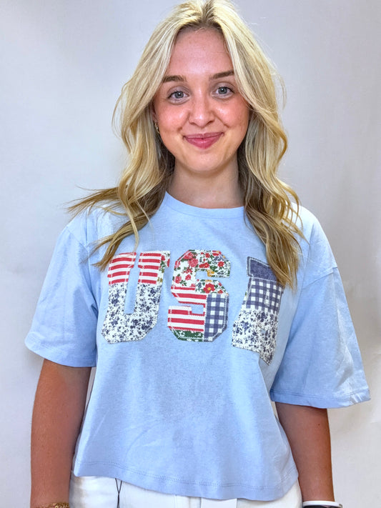 USA Patch Top