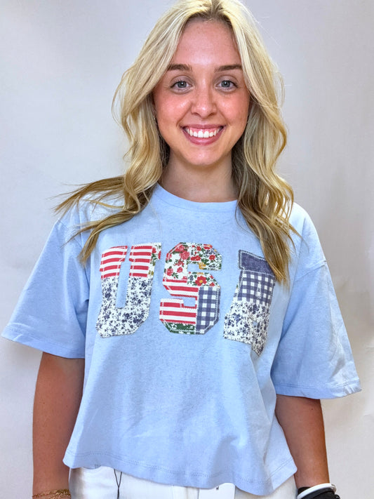 USA Patch Top
