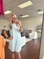 Sky Blue T-Shirt Dress