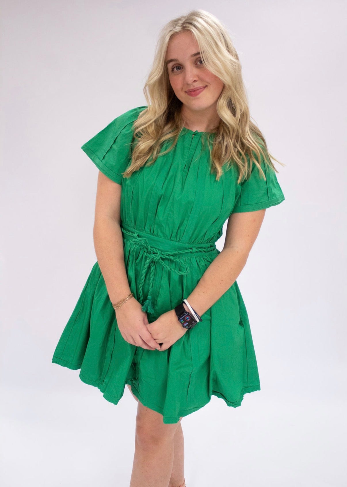 Tassel Belt Dress