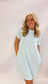 Sky Blue T-Shirt Dress