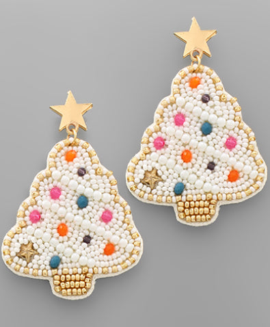 Colorful Christmas Earrings