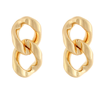 Gold Links Earrings