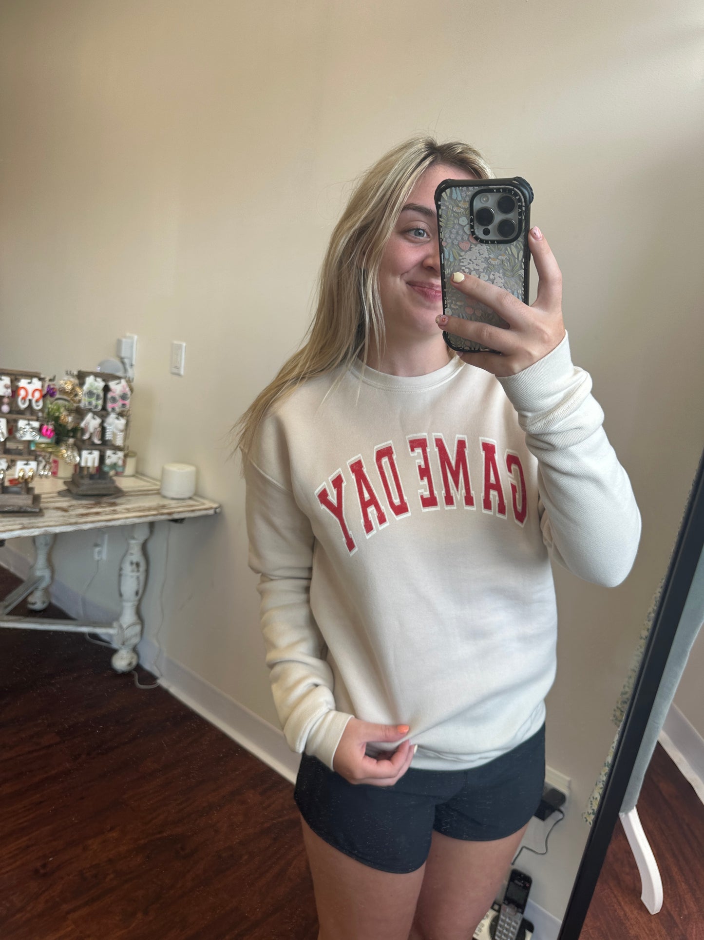 Game Day Red Sweatshirt