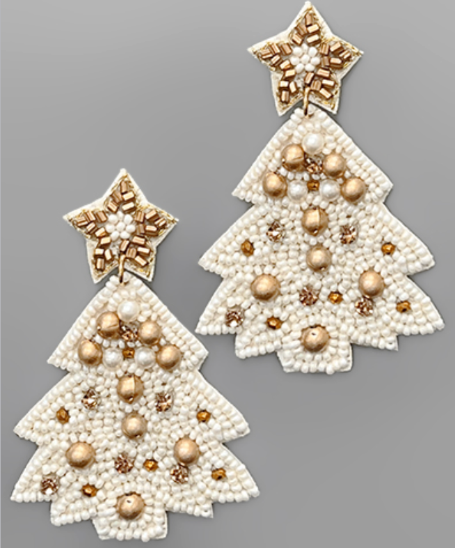 Holly Jolly Tree Earrings