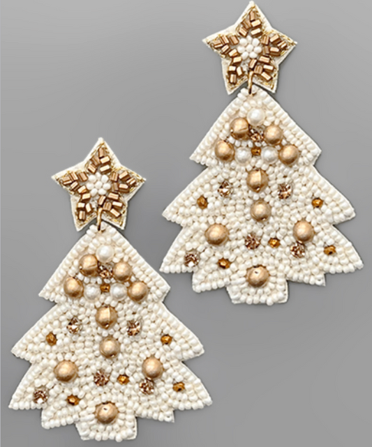 Holly Jolly Tree Earrings