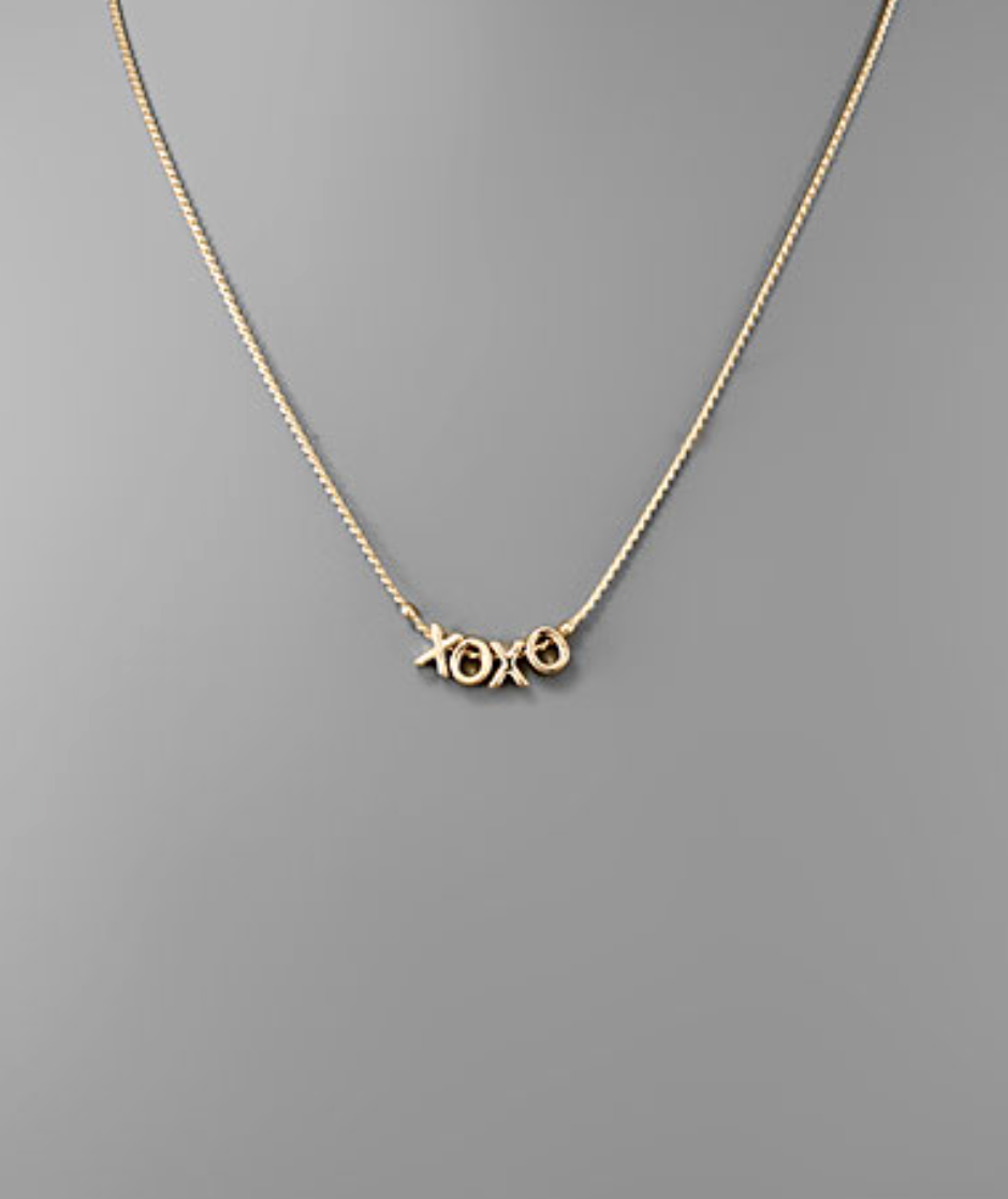 XOXO Necklace