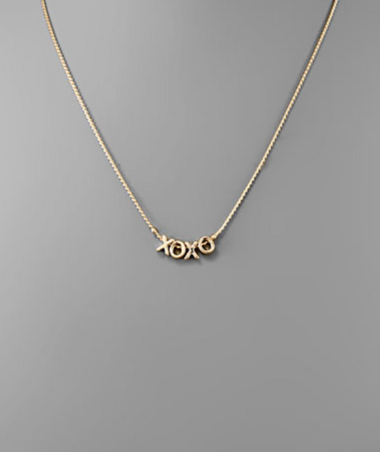 XOXO Necklace