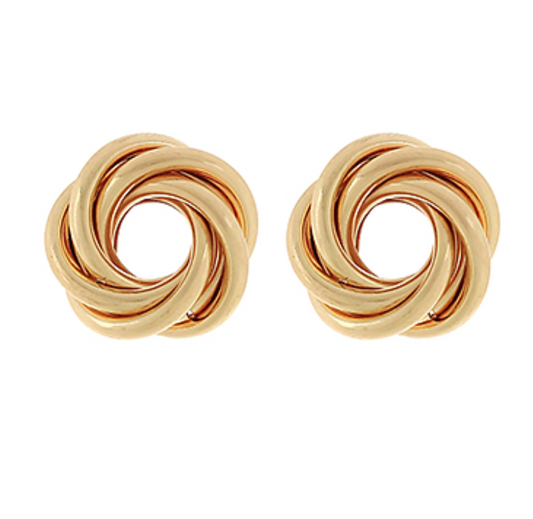 Gold Knots Earrings