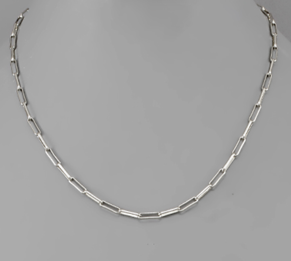 Paper Clip Necklace