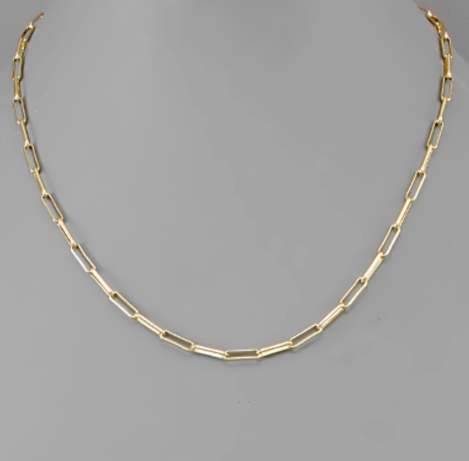 Paper Clip Necklace