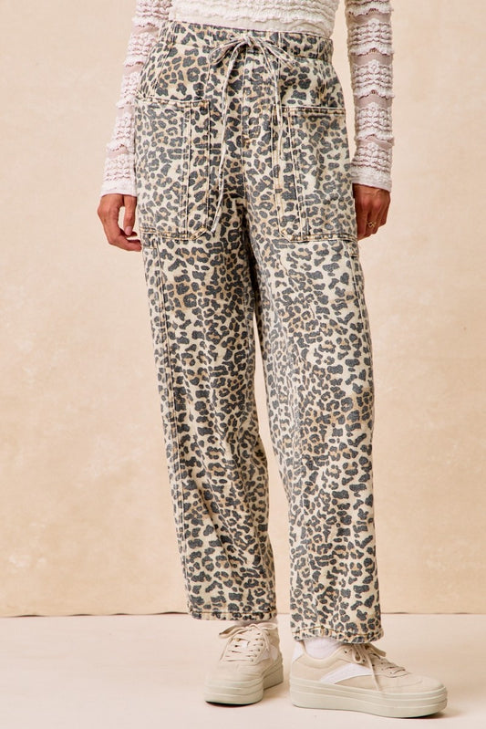 Jennie Leopard Pants