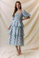 Summertime Blues Midi Dress