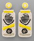 White Claw Lovers Earrings