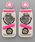 White Claw Lovers Earrings